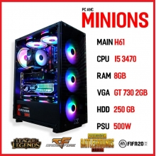 PC Gaming ANC10 MINION I5 3470 Ram 8GB Vga GT 730 Case Xigmatek HERO